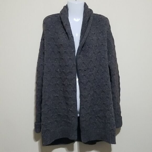 VINCE Woolblend Gray Sweater Sz Small - Picture 3 of 9